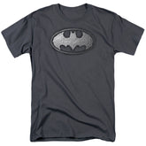 Batman Comics Duct Tape Logo Men's 18/1 Cotton Short-Sleeve T-Shirt