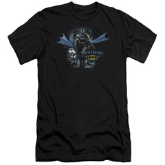 Batman Comics From The Depths Men's Ultra-Soft 30/1 Cotton Slim Short-Sleeve T-Shirt