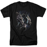 Batman Comics Gargoyles Men's 18/1 Cotton Short-Sleeve T-Shirt