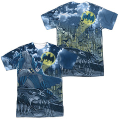 Batman Comics Gotham Gargoyle Men's Regular Fit Polyester Short-Sleeve T-Shirt