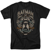 Batman Comics Gotham Hero On Black Men's 18/1 Cotton Short-Sleeve T-Shirt