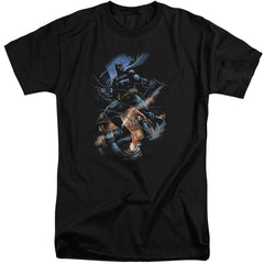 Batman Comics Gotham Knight Men's 18/1 Tall Cotton Short-Sleeve T-Shirt