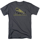 Batman Comics Gotham Skyline Men's 18/1 Cotton Short-Sleeve T-Shirt