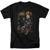 Batman Comics Grapple Fire Men's 18/1 Cotton Short-Sleeve T-Shirt