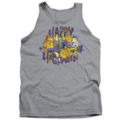 Batman Comics Ha Ha Halloween Men's 18/1 Cotton Tank Top