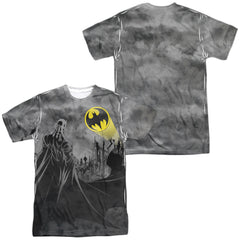 Batman Comics Heed The Call Men's Regular Fit Polyester Short-Sleeve T-Shirt