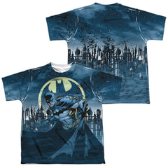 Batman Comics Heed The Call Youth Regular Fit Poly Short-Sleeve T-Shirt