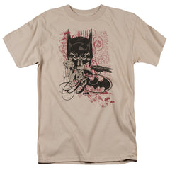 Batman Comics Heroic To The Bone Men's 18/1 Cotton Short-Sleeve T-Shirt