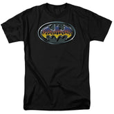 Batman Comics Hot Rod Shield Men's 18/1 Cotton Short-Sleeve T-Shirt