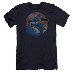 Batman Comics In The Spotlight Men's Ultra-Soft 30/1 Cotton Slim Short-Sleeve T-Shirt