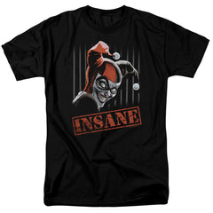 Batman Comics Insane Men's 18/1 Cotton Short-Sleeve T-Shirt