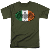 Batman Comics Irish Celtic Symbol Men's 18/1 Cotton Short-Sleeve T-Shirt