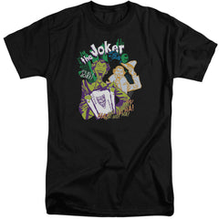 Batman Comics Its All A Joke Men's 18/1 Tall Cotton Short-Sleeve T-Shirt