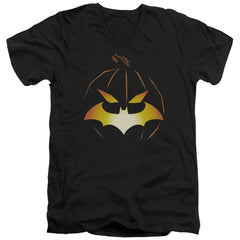 Batman Comics Jack Obat Men's 30/1 Cotton Slim V-Neck T-Shirt