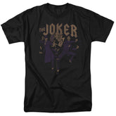 Batman Comics Joker Duo Men's 18/1 Cotton Short-Sleeve T-Shirt
