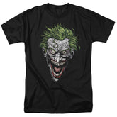 Batman Comics Joker Men's 18/1 Cotton Short-Sleeve T-Shirt