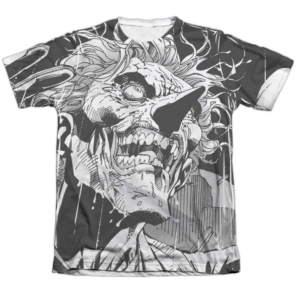 Batman Comics Joker Men's Regular Fit Poly Cotton Short-Sleeve T-Shirt