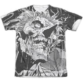 Batman Comics Joker Men's Regular Fit Poly Cotton Short-Sleeve T-Shirt