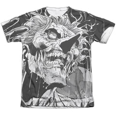 Batman Comics Joker Men's Regular Fit Poly Cotton Short-Sleeve T-Shirt