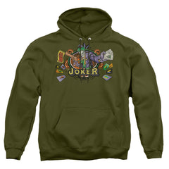 Batman Comics King Of Crazy Men's Pull-Over 75 25 Poly Hoodie