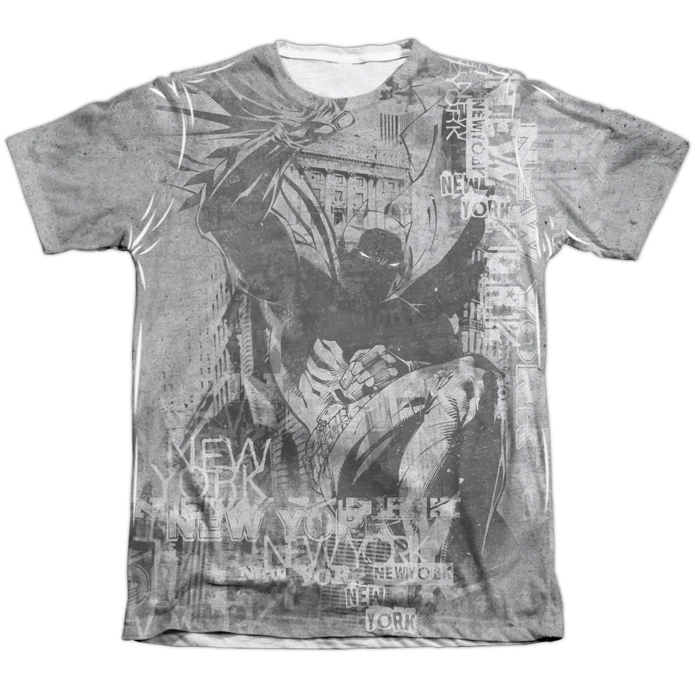 Batman Comics Knight Life Men's Regular Fit Poly Cotton Short-Sleeve T-Shirt