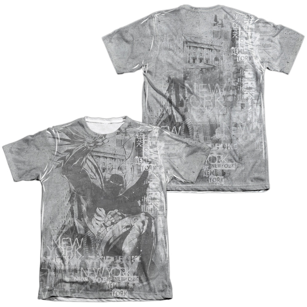 Batman Comics Knight Life Men's Regular Fit Poly Cotton Short-Sleeve T-Shirt