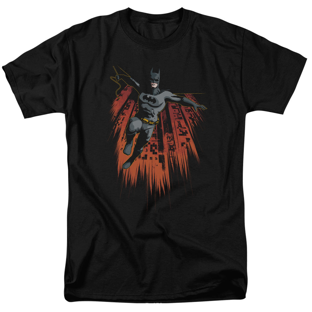Batman Comics Majestic Men's 18/1 Cotton Short-Sleeve T-Shirt