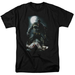 Batman Comics Mudhole Men's 18/1 Cotton Short-Sleeve T-Shirt