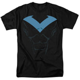 Batman Comics Nightwing Uniform Men's 18/1 Cotton Short-Sleeve T-Shirt