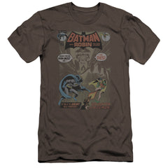 Batman Comics #232 Cover Men's Ultra-Soft 30/1 Cotton Slim Short-Sleeve T-Shirt