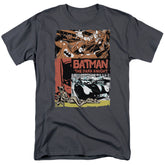 Batman Comics Old Movie Poster Men's 18/1 Cotton Short-Sleeve T-Shirt