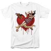 Batman Comics Perfect Angel Men's 18/1 Cotton Short-Sleeve T-Shirt