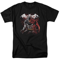 Batman Comics Raging Bat Men's 18/1 Cotton Short-Sleeve T-Shirt