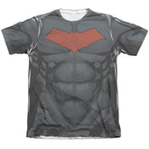Batman Comics Red Hood Style 2 Men's Regular Fit Poly Cotton Short-Sleeve T-Shirt