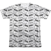 Batman Comics Repeat Dark Knight Men's Regular Fit Poly Cotton Short-Sleeve T-Shirt