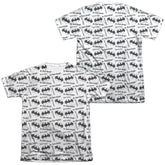 Batman Comics Repeat Dark Knight Men's Regular Fit Poly Cotton Short-Sleeve T-Shirt