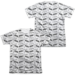 Batman Comics Repeat Dark Knight Men's Regular Fit Poly Cotton Short-Sleeve T-Shirt