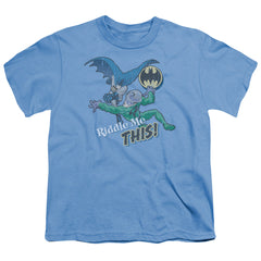 Batman Comics Riddle Me This Youth 18/1 100% Cotton Short-Sleeve T-Shirt