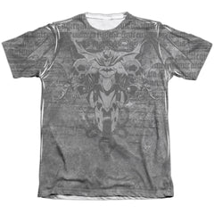 Batman Comics Ride Free Men's Regular Fit Poly Cotton Short-Sleeve T-Shirt