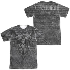 Batman Comics Ride Free Men's Regular Fit Polyester Short-Sleeve T-Shirt