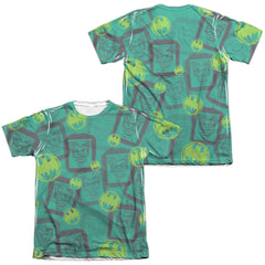 Batman Comics Rivalry (Front/Back Print) Men's Regular Fit Poly Cotton Short-Sleeve T-Shirt