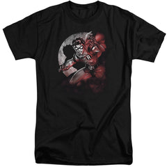 Batman Comics Robin Spotlight Men's 18/1 Tall Cotton Short-Sleeve T-Shirt