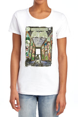 Batman Comics Rogues Gallery Cover Women's 18/1 Cotton Short-Sleeve T-Shirt