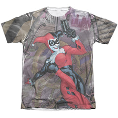 Batman Comics Roller Coaster Of Love Men's Regular Fit Poly Cotton Short-Sleeve T-Shirt