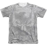 Batman Comics Rooted Bat Skull Men's Regular Fit Poly Cotton Short-Sleeve T-Shirt