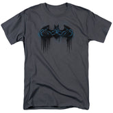 Batman Comics Run Away Men's 18/1 Cotton Short-Sleeve T-Shirt