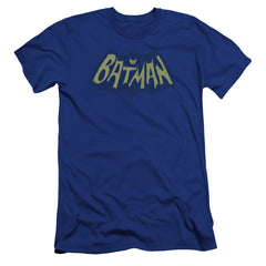 Batman Comics Show Bat Logo Men's Ultra-Soft 30/1 Cotton Slim Short-Sleeve T-Shirt