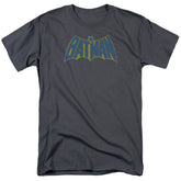 Batman Comics Sketch Logo Men's 18/1 Cotton Short-Sleeve T-Shirt