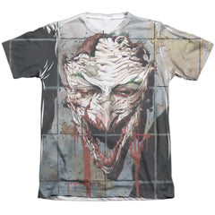 Batman Comics Smile Men's Regular Fit Poly Cotton Short-Sleeve T-Shirt