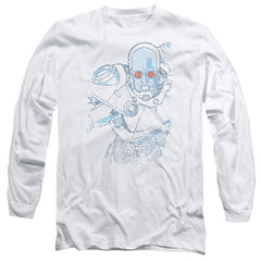 Batman Comics Snowblind Freeze Men's 18/1 Cotton Long-Sleeve T-Shirt